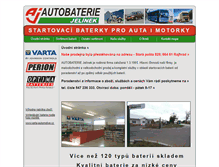 Tablet Screenshot of jelinek-auto.cz